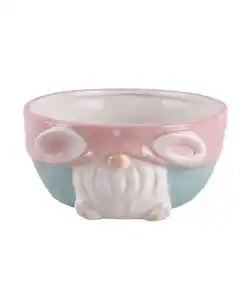 Schale Wichtel aus Dolomit, bunt