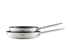 WOLL Pfannen-Set  Steel ¦ Edelstahl ¦ Maße (cm): B: 28,9 H: 5 Töpfe & Pfannen & Zubehör > Topf und Pfannen-Sets - Möbel Kraft