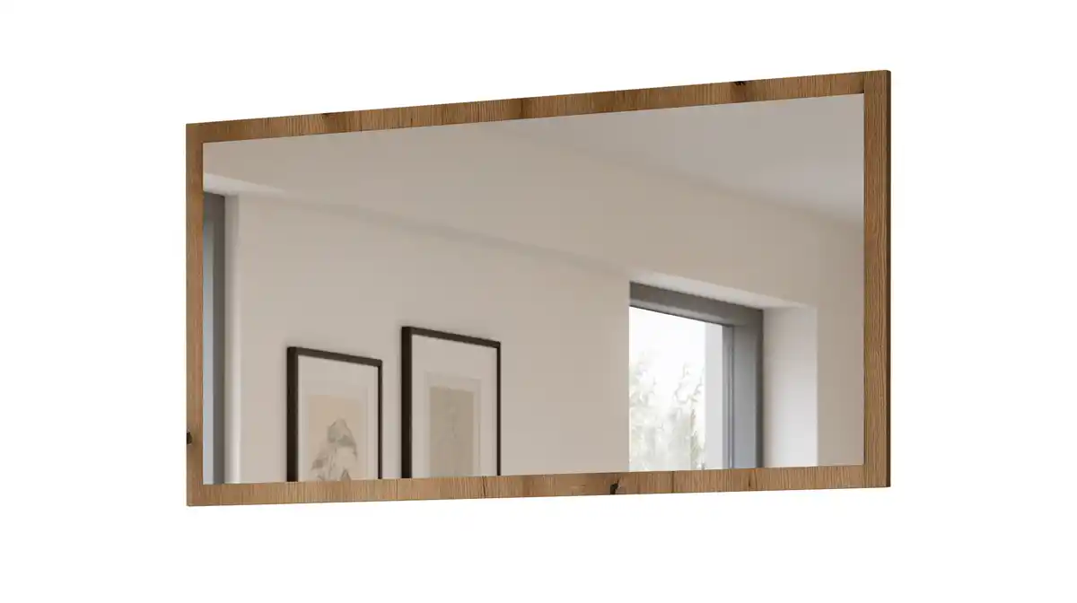 Bild 1 von Wandspiegel mit Rahmen Evoke Eiche 106 x 55 cm - STATION