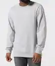 Bild 1 von Sweatshirt mit Ziernähten, grau melange