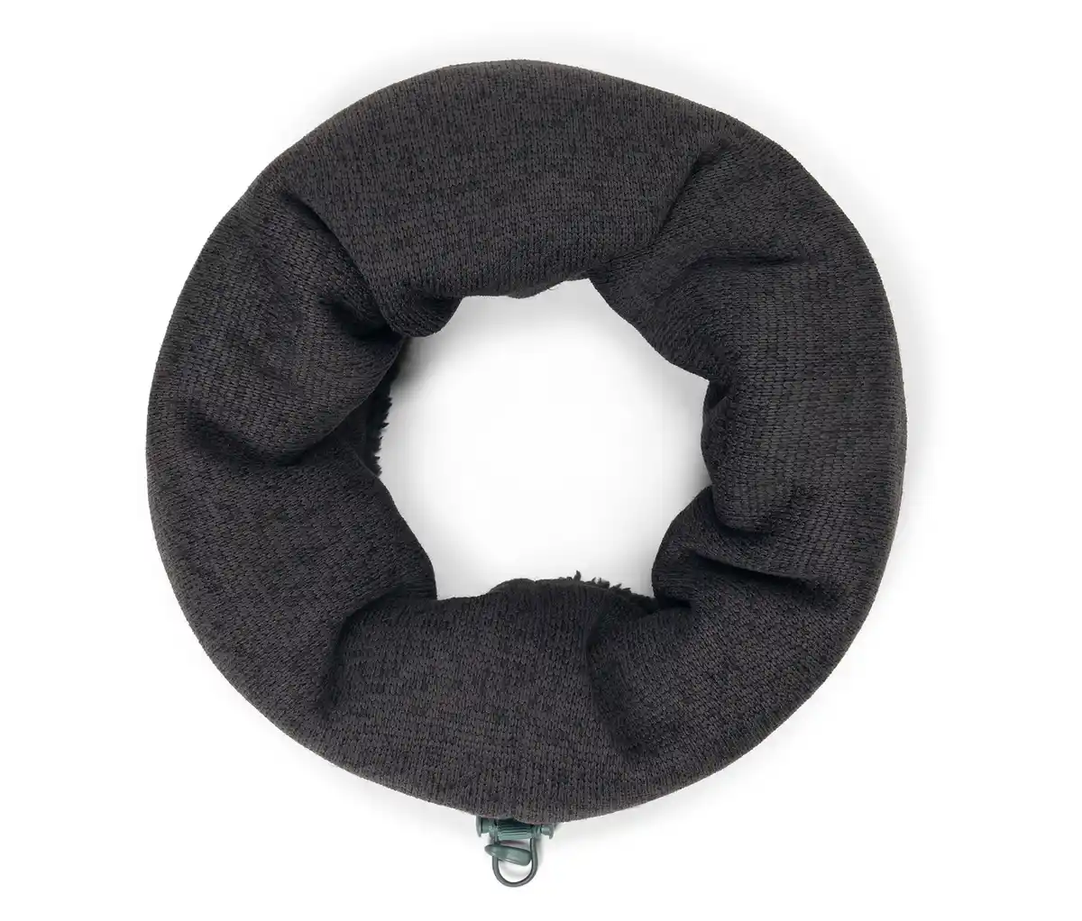 Bild 1 von Strickfleece-Schlauchschal, anthrazit