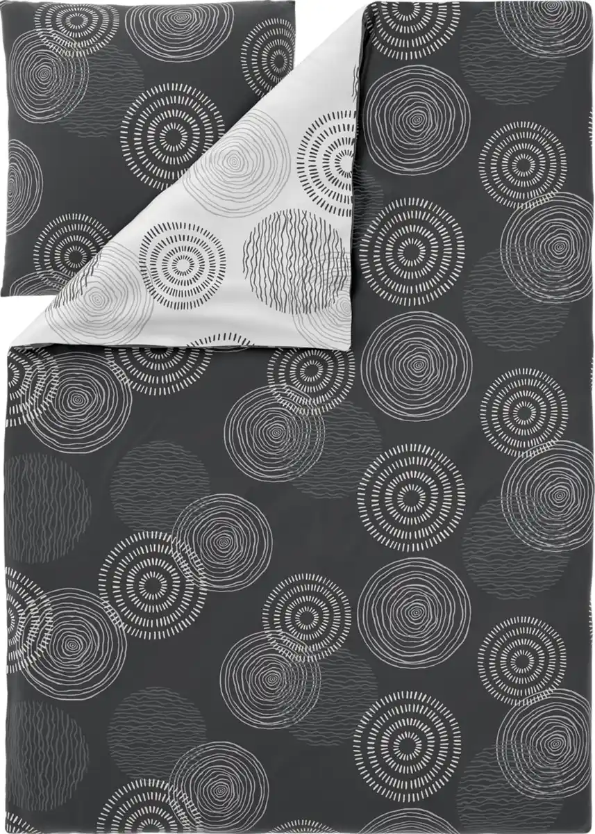 Bild 4 von LIV&BO® Renforcé-Wendebettwäsche-Set ca. 155 x 220 cm, 2-teilig