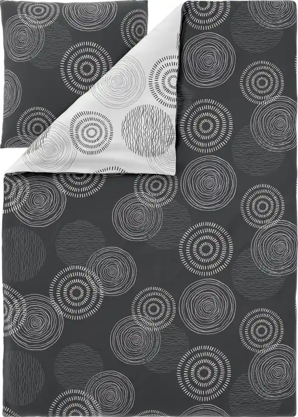 Bild 4 von LIV&BO® Renforcé-Wendebettwäsche-Set ca. 155 x 220 cm, 2-teilig