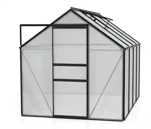 Vitavia Einsteiger-Gewächshaus inkl. Fundamentrahmen, 5m²