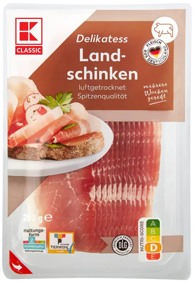Bild 1 von K-CLASSIC Landschinken, 200-g-Packg.