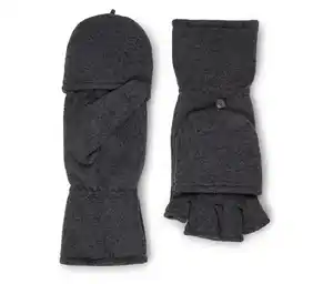 Strickfleece-Klappfäustling