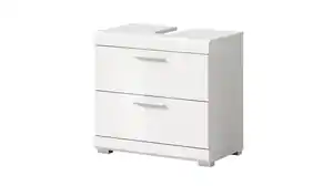 Waschbeckenunterschrank weiß hochglanz - 60 cm - SCOUT