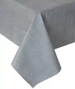 Wachstuchtischdecke, hellgrau melange