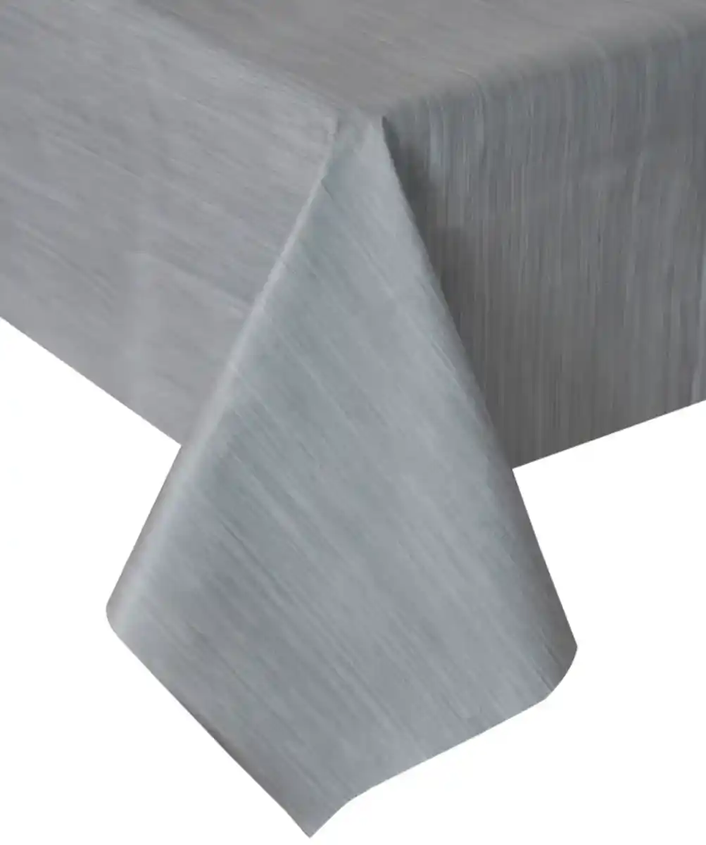 Bild 1 von Wachstuchtischdecke, hellgrau melange