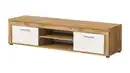 Bild 1 von TV-Lowboard weiß Wotan Eiche 160 cm - JAM