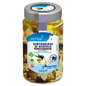 Hirtenkäse in Würfeln 350 g, Oliven