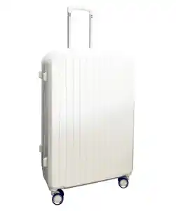 Weißer Hartschalenkoffer, weiß