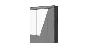 Spiegelschrank grau 60 cm - SCOUT