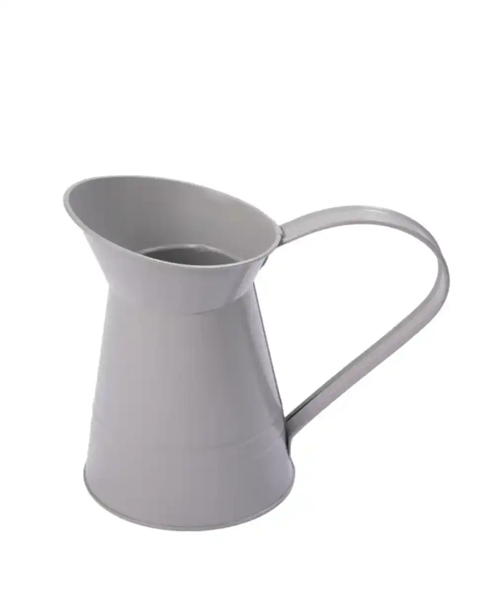 Bild 1 von Deko-Kanne aus Zink, grau