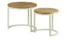 Bild 1 von Beistelltisch 2er Set   ¦ holzfarben ¦ Maße (cm): H: 43  Ø: 50.0 Tische > Beistelltische - Möbel Kraft