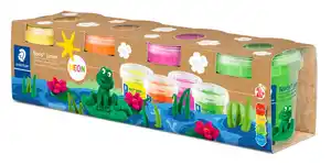 STAEDTLER Neon-Spielknete »Noris Junior«, 4 x 130-g-Packg.
