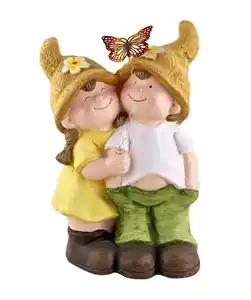 Garten Dekofigur Kinder, bunt