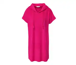 Frottee-Strandkleid, pink