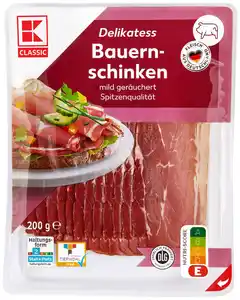 K-CLASSIC Bauernschinken, 200-g-Packg.