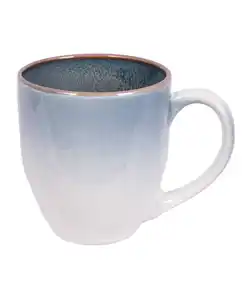 Tasse mit Farbverlauf, blau