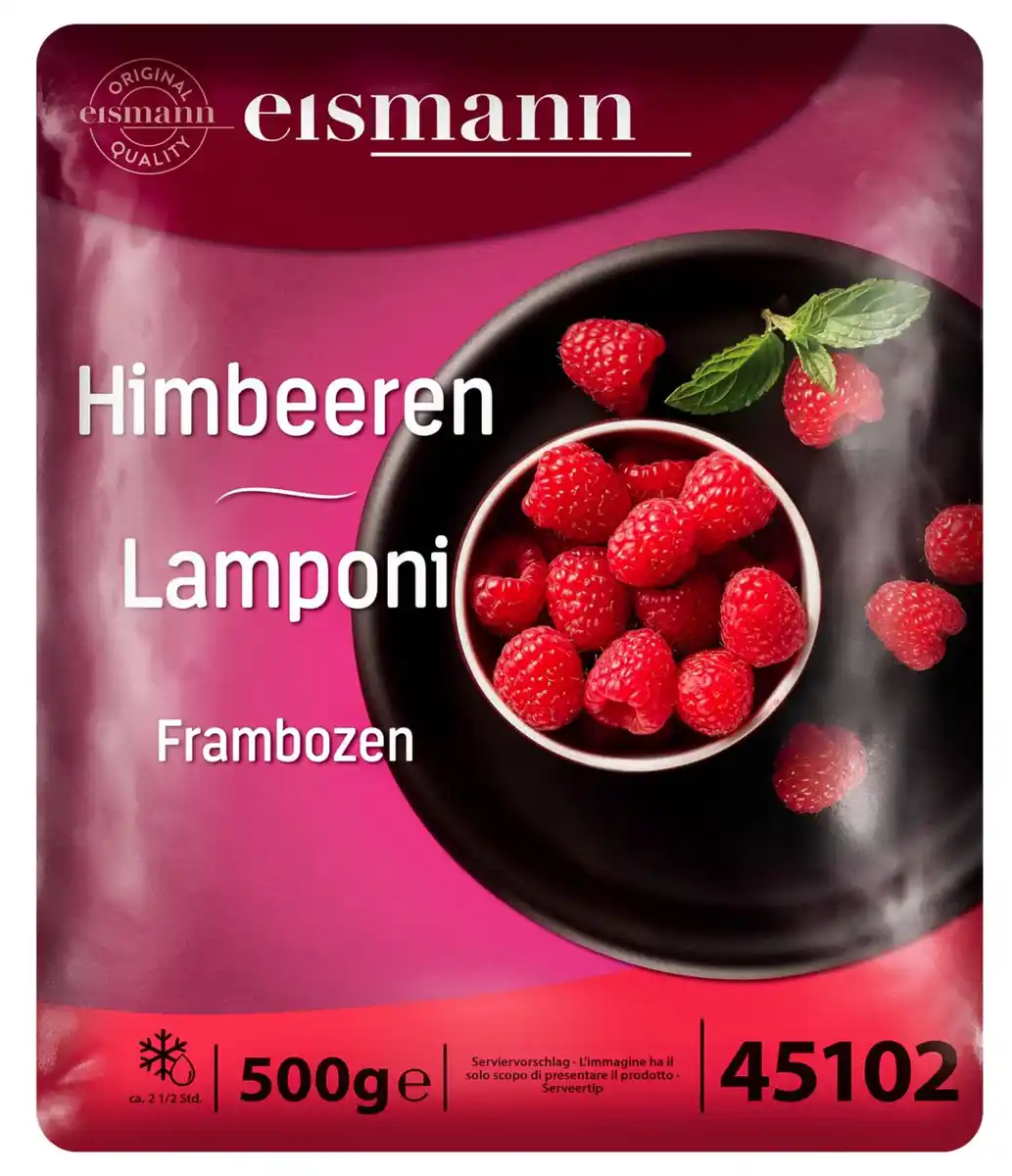 Bild 1 von EISMANN Himbeeren, 500-g-Beutel