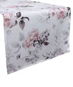 Tischläufer mit Blumen, bunt