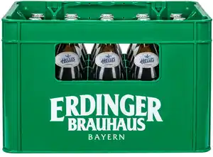 ERDINGER BRAUHAUS Helles, Ka. 20 x 0,5-l-Fl.