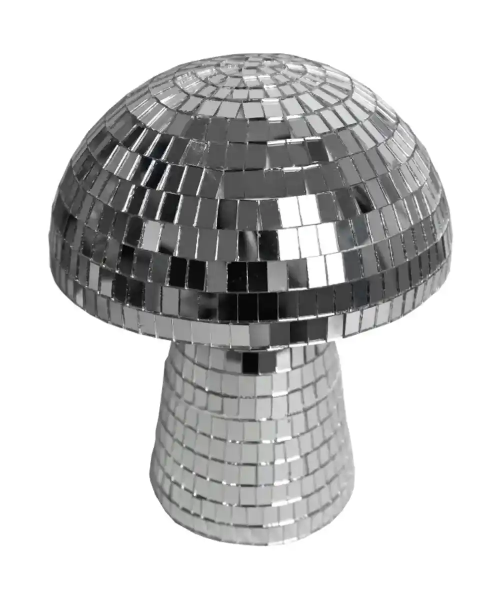Bild 1 von Deko-Pilz Disco, silber