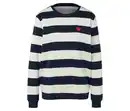 Bild 1 von Sweatshirt, dunkelblau-weiß gestreift