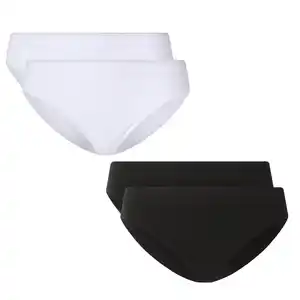 OYANDA® Gerippte Damen-Slips, 2-St.-Packg.