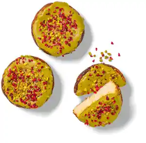 Cheesecake-Pistazien- Törtchen, Stück