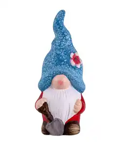 Garten Deko-Wichtel, blau