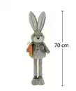 Bild 1 von Deko-Hase mit Teleskopbeinen, bunt