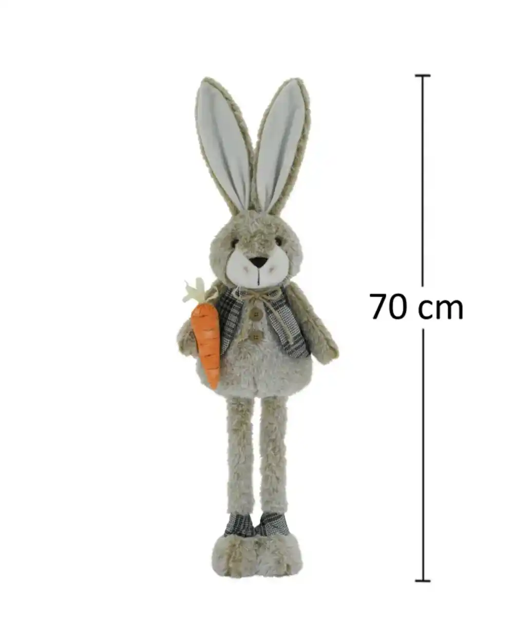 Bild 1 von Deko-Hase mit Teleskopbeinen, bunt