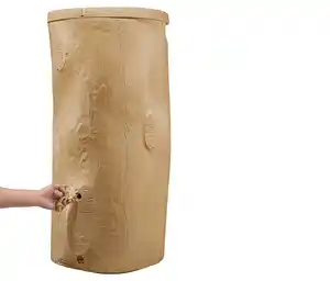 GARANTIA Regentonne »Woodstock« Komplett-Set, beige, 250 l