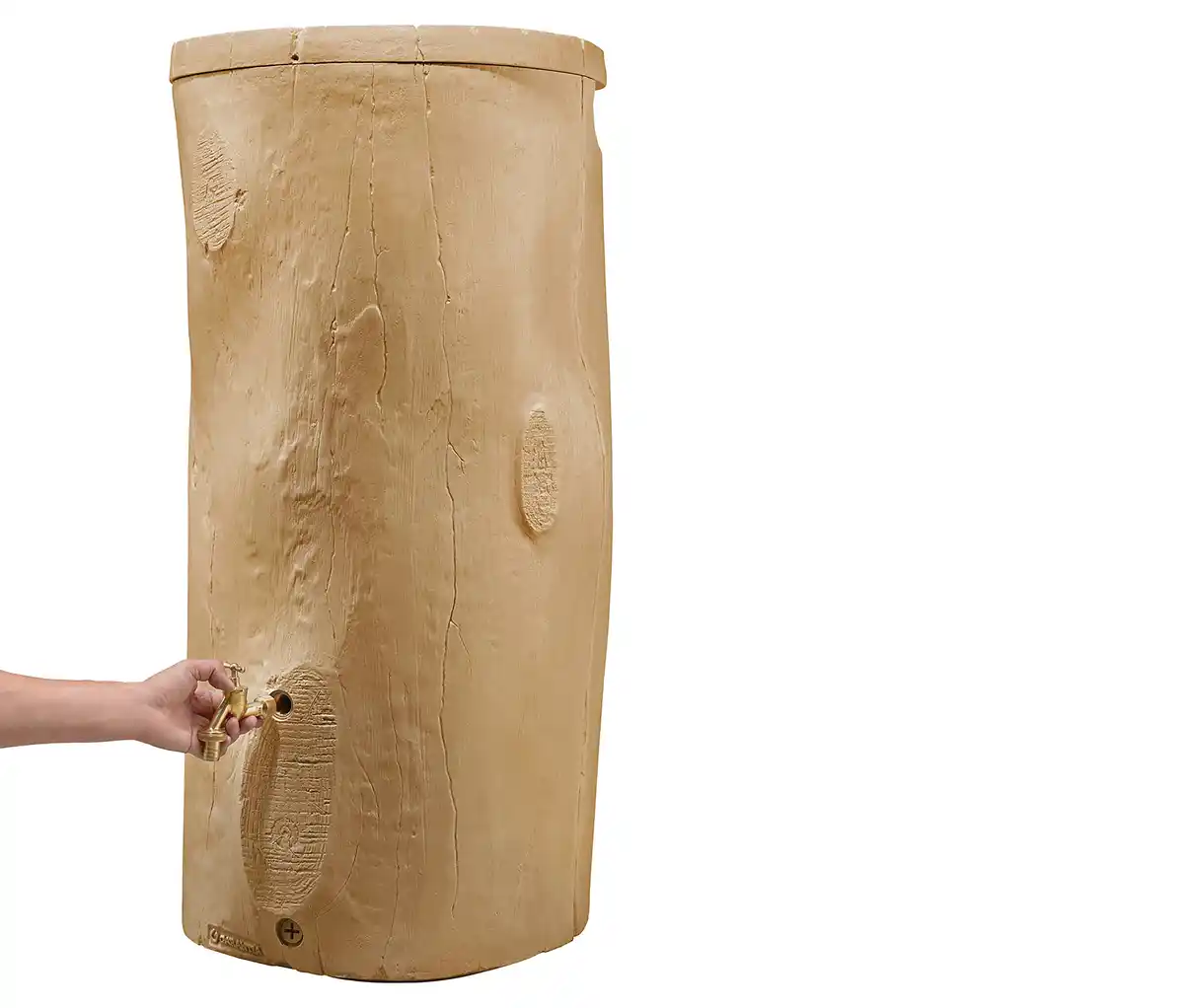 Bild 1 von GARANTIA Regentonne »Woodstock« Komplett-Set, beige, 250 l