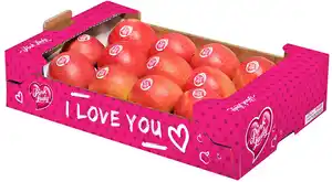 Ital./franz. Tafeläpfel »Pink Lady«, 2-kg-Karton