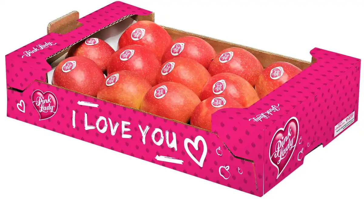 Bild 1 von Ital./franz. Tafeläpfel »Pink Lady«, 2-kg-Karton