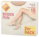 Bild 4 von NUR DIE Feinstrumpfhosen 15 DEN »Seidenfein«, 2-St.-Packg.