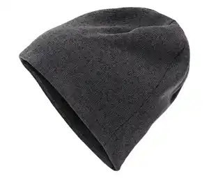 Strickfleece-Mütze, anthrazit