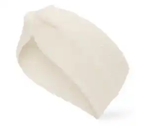 Teddy-Stirnband, cremeweiß