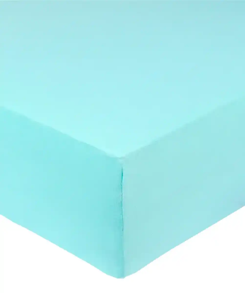 Bild 1 von Jersey-Spannbettlaken aus Polycotton, blau