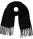 Bild 1 von Fransenschal, schwarz
