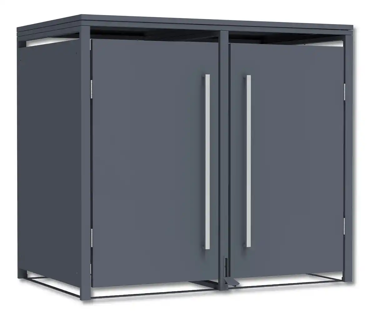 Bild 1 von Mülltonnenbox mit Trethebel für 2 Mülltonnen á 240 l