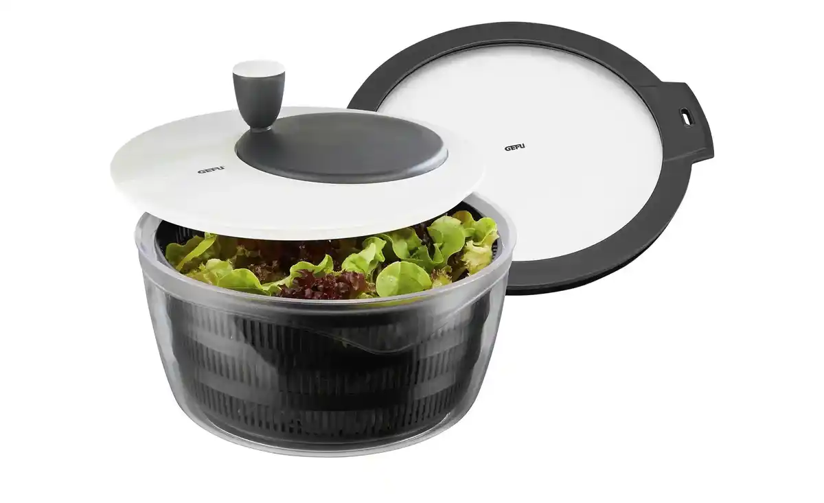 Bild 1 von Gefu Salatschleuder  ROTARE ¦ schwarz ¦ Kunststoff,Edelstahl Küchenzubehör & Helfer > Küchenhelfer - Möbel Kraft