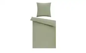 como Bettwäsche  Uni Satin ¦ grün ¦ Maße (cm): B: 135 Bettwaren > Bettwäsche-Sets > Ganzjahresbettwäsche - Möbel Kraft