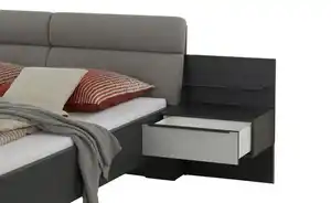 Nachtkonsolenkombination   ¦ grau ¦ Maße (cm): B: 60 H: 56,1 T: 46.0 Tische > Nachttische - Möbel Kraft