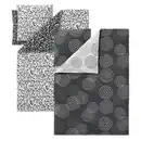 Bild 1 von LIV&BO® Renforcé-Wendebettwäsche-Set ca. 200 x 220 cm, 3-teilig