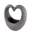 Bild 1 von Pflanztopf Herz, hellgrau