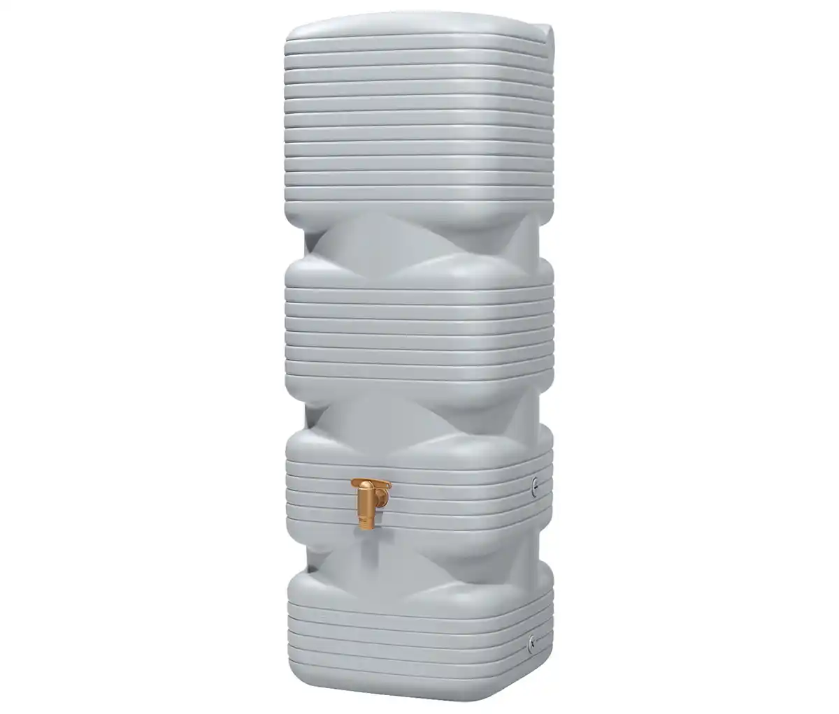 Bild 1 von Garantia Quadro-Wandtank-Set, ca. 170 l, betongrau